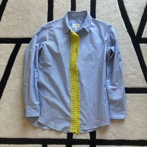 Koch Long Sleeve Fringe Button Down